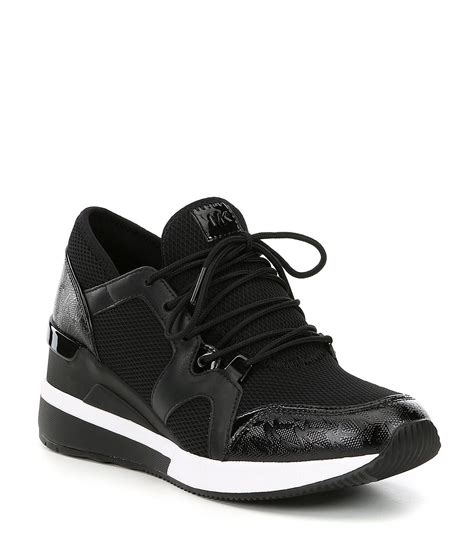 michael kors black sneakers men|Michael Kors black designer sneakers.